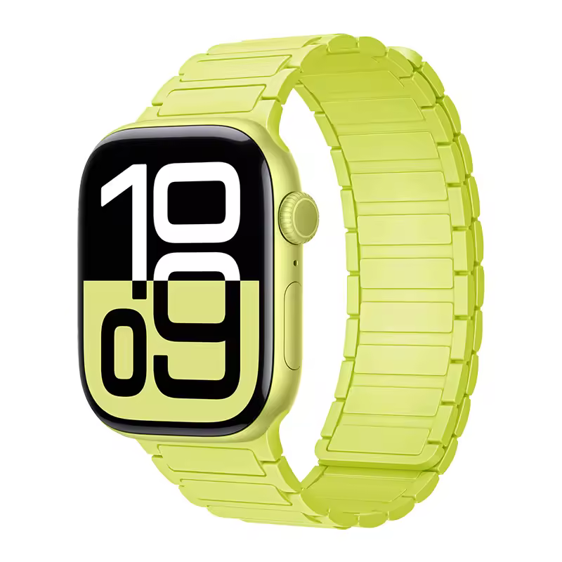 Magnetic Silicone Band for Apple Watch Ultra 3 2 49mm 46mm 42mm 45mm 44mm 40 41mm Strap IWatch Series 11 10 9 8 7 6 SE Bracelet - Image 19