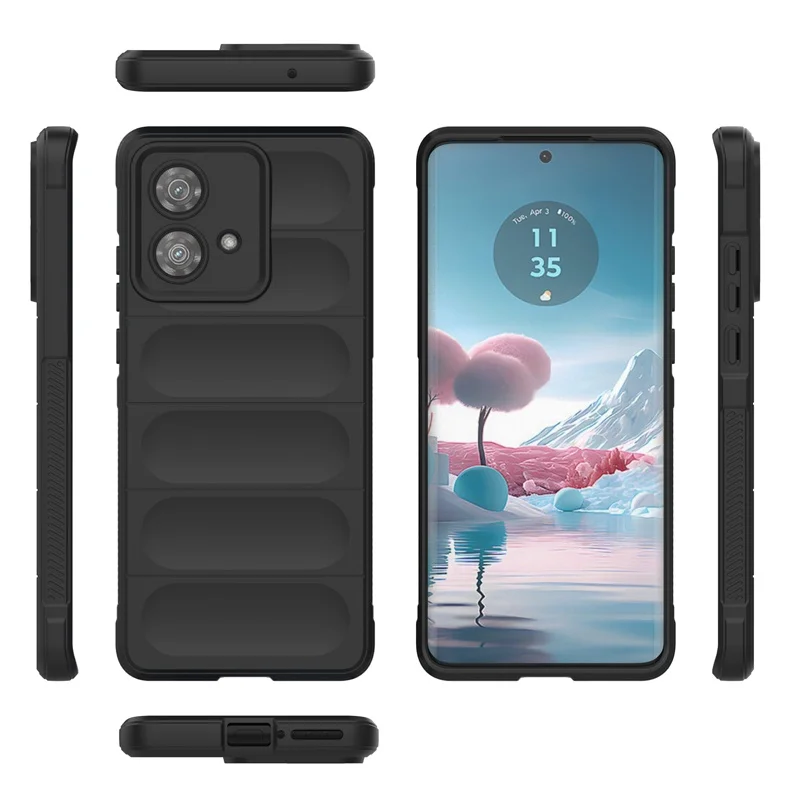 For Motorola MOTO Edge 40 NEO 5G Case ELVEV Skin-friendly Washable Soft TPU Full Protection Phone Cover