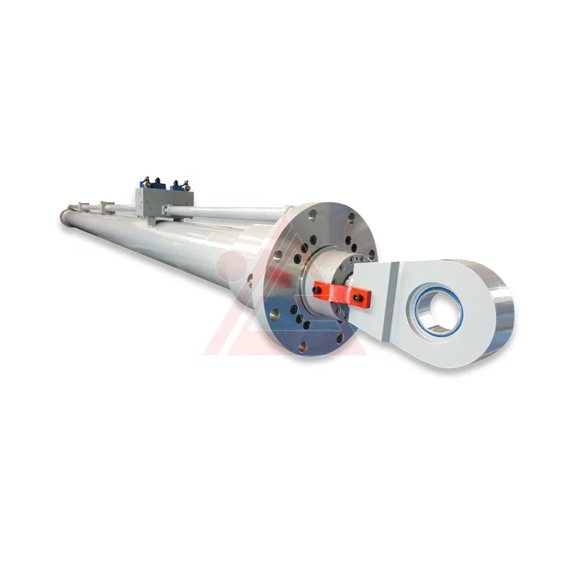 Custom Underwater Marine Hydraulic Cylinder Hard Chrome Double Acting for Ship Steering Stabilization Cargo Handling