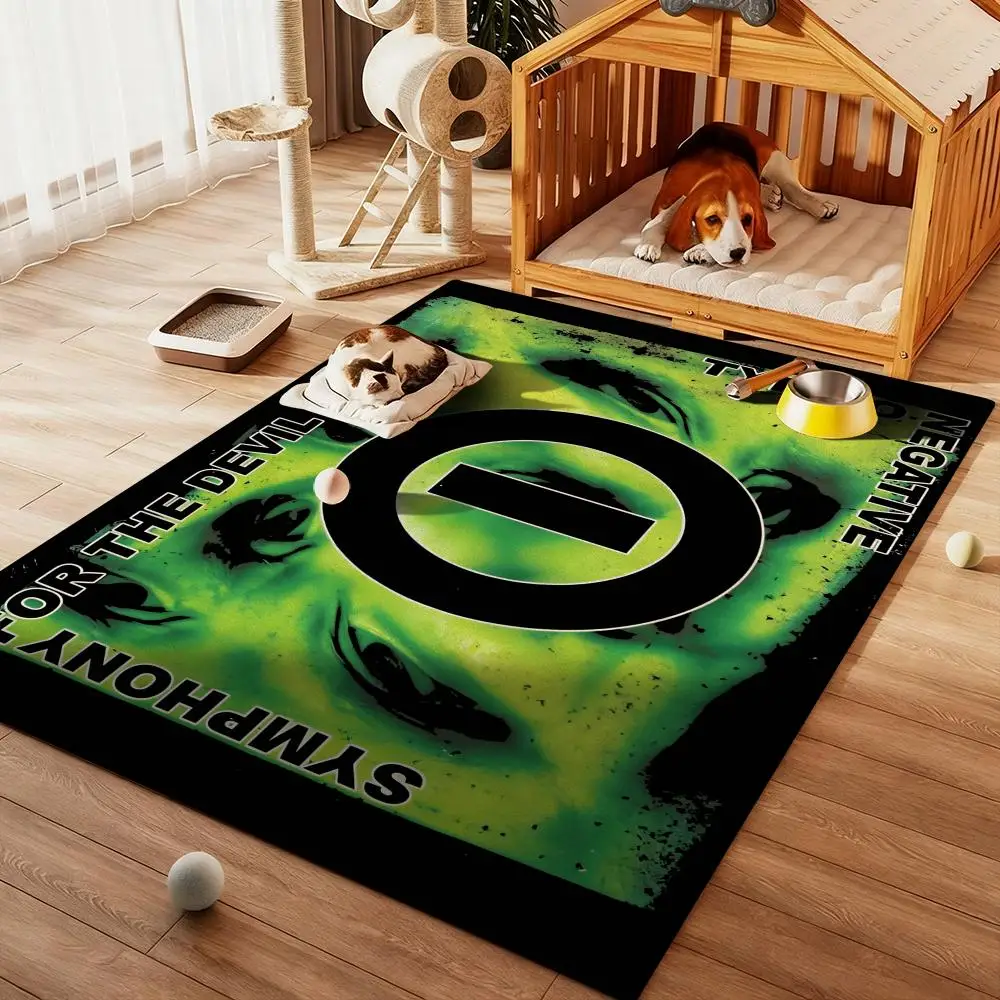 

cool Rock Band-Type-O-Negatives Floor Mat Diatom Bath Mat Absorbent Quick Dry Non-Slip TPR Backing Soft Plush Draining Rugs