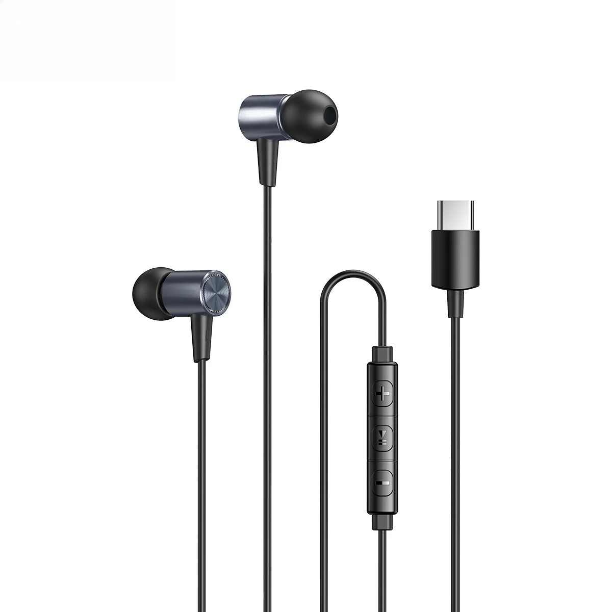 Wired earphone type-c port is suitable for in-ear wire control adjustment of various models Type-C