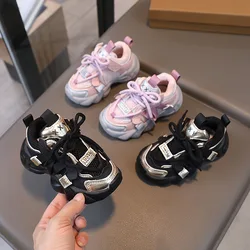 Scarpe sportive per bambini alla moda per ragazzi scarpe da corsa in rete traspirante per ragazze Sneaker Casual scarpe per bambini per ragazza muslimah