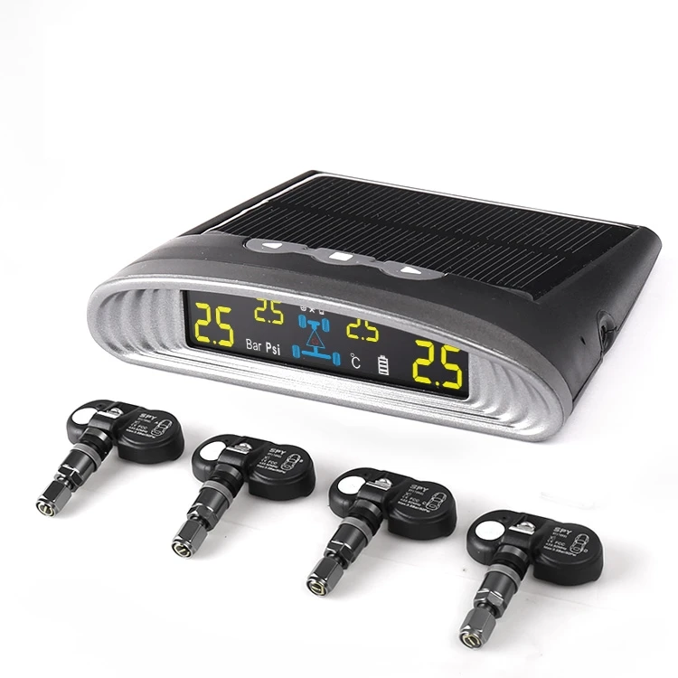 For Autel Spy Digital Tire Pressure Monitoring Relearn Tool 433.92 MHz Solar Tpms System for Motorhome ABS Material Tire Gauges