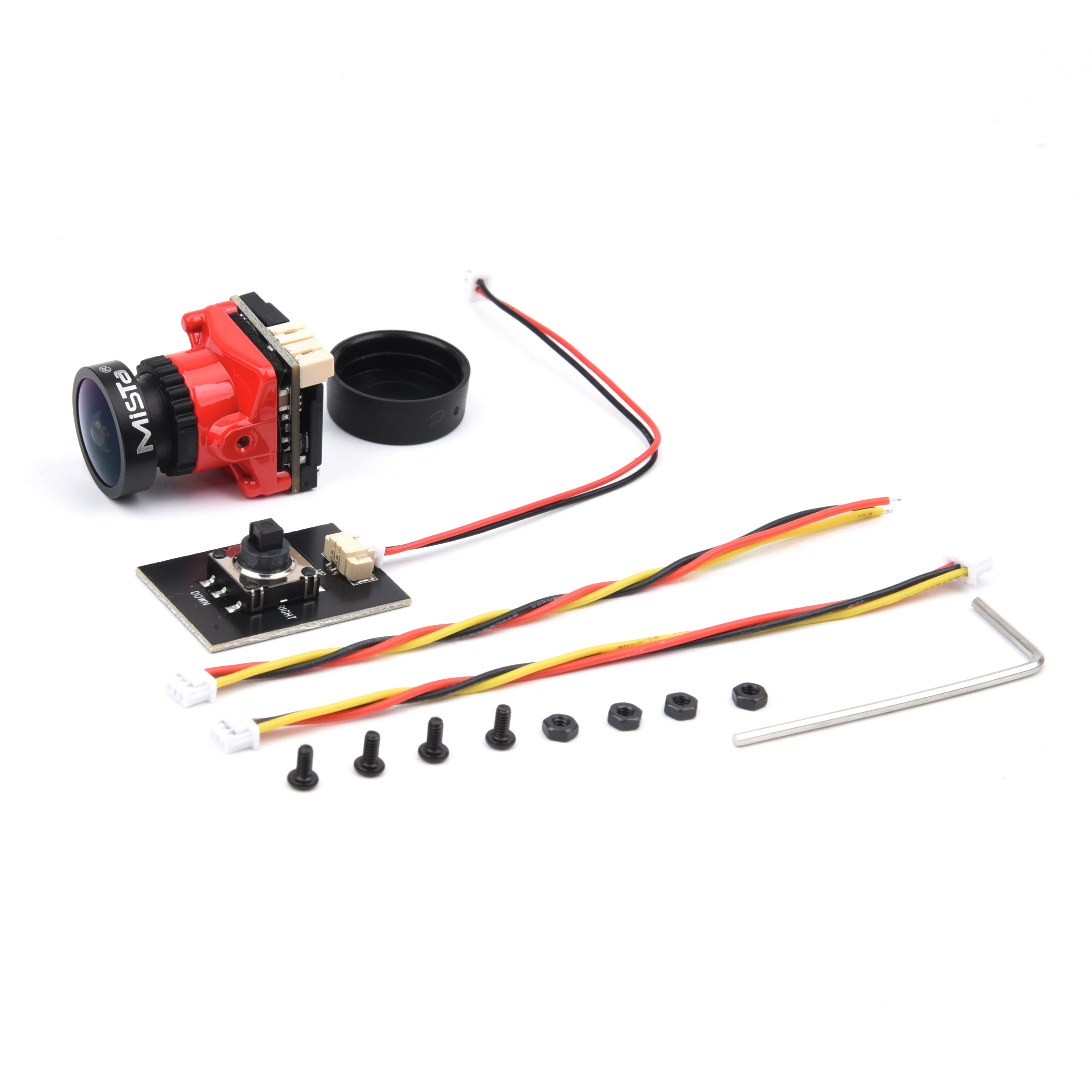 Mista Ratel 2000TVL FPV Mini Camera 1 / 1.8 \'\'inch Starlight HDR 2.1mm Lens 4:3 & 16:9 NTSC & PAL Switchable for RC FPV Drone