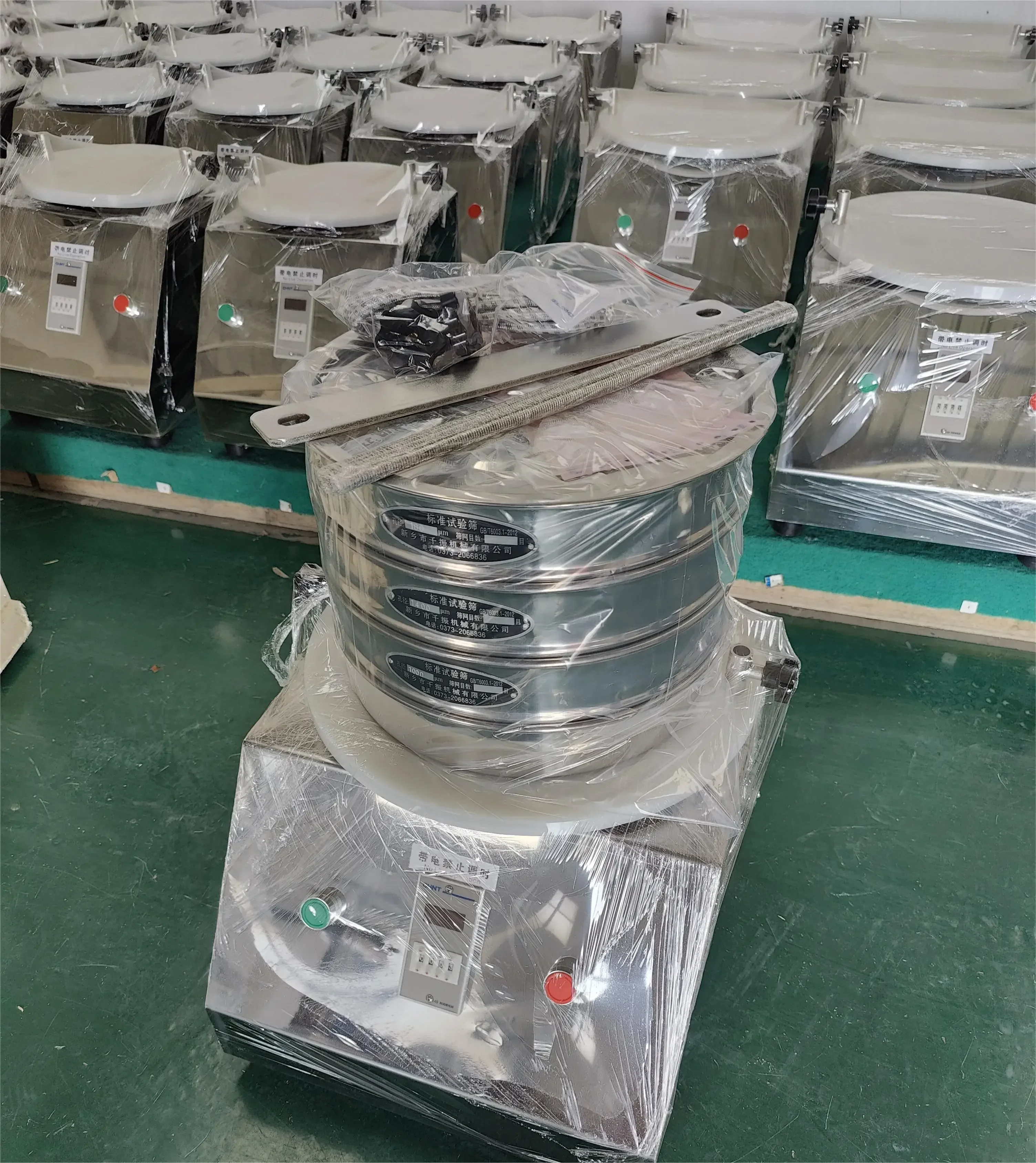 Multilayer Standard Lab Machine Electric Vibrator Test Sieve Shaker Experimental sieve