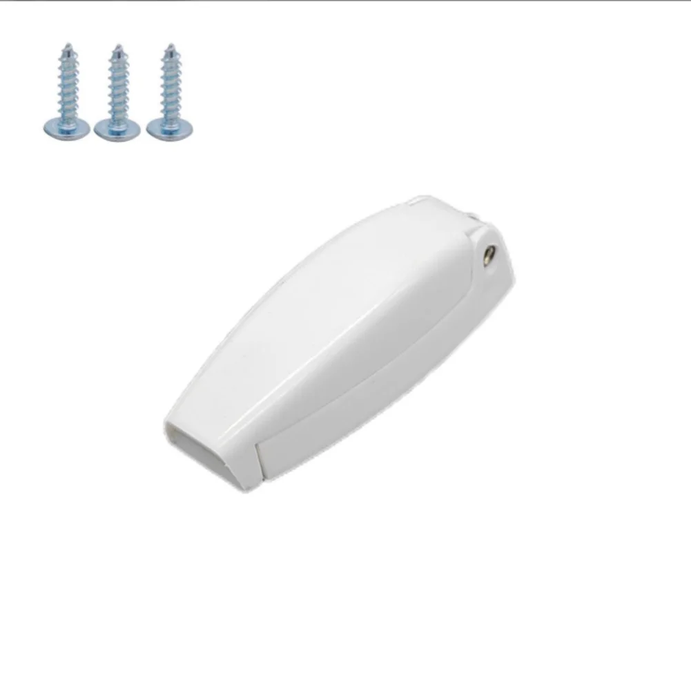 RV Baggage Door Catch Clips 4Pcs for Motorhome and Trailer Strong Clamping Action for Securely Holding Open Doors