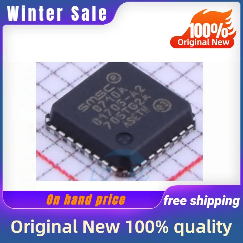 10PCs (IC) new original lan8710a-ezc-tr QFN32 lan8710a 8710 quality goods