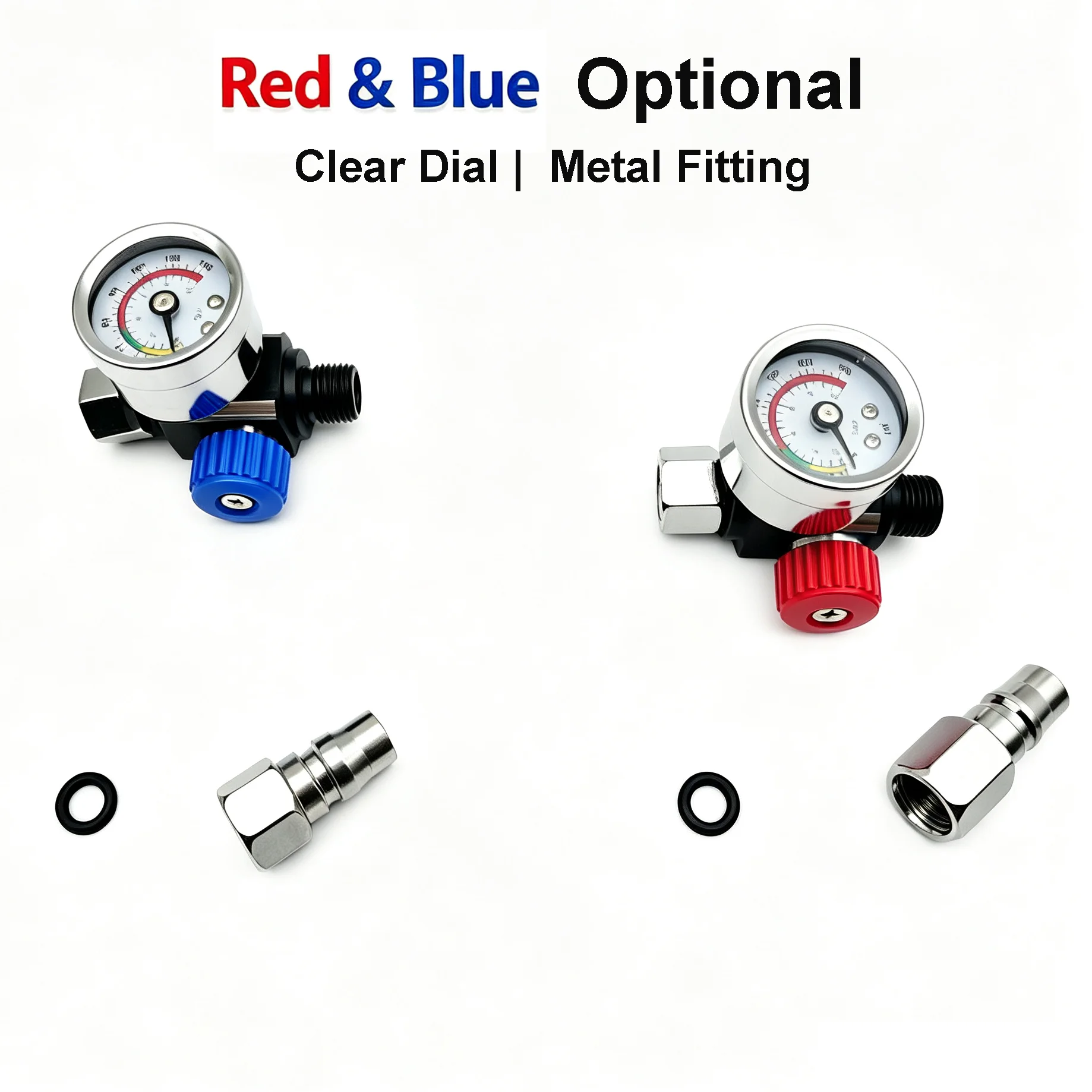 Spray Paint Gun Air Pressure Regulator Gauge Pressure Regulating Valve With PF20 Connector Power Tool Pneumatic Tool Accessories