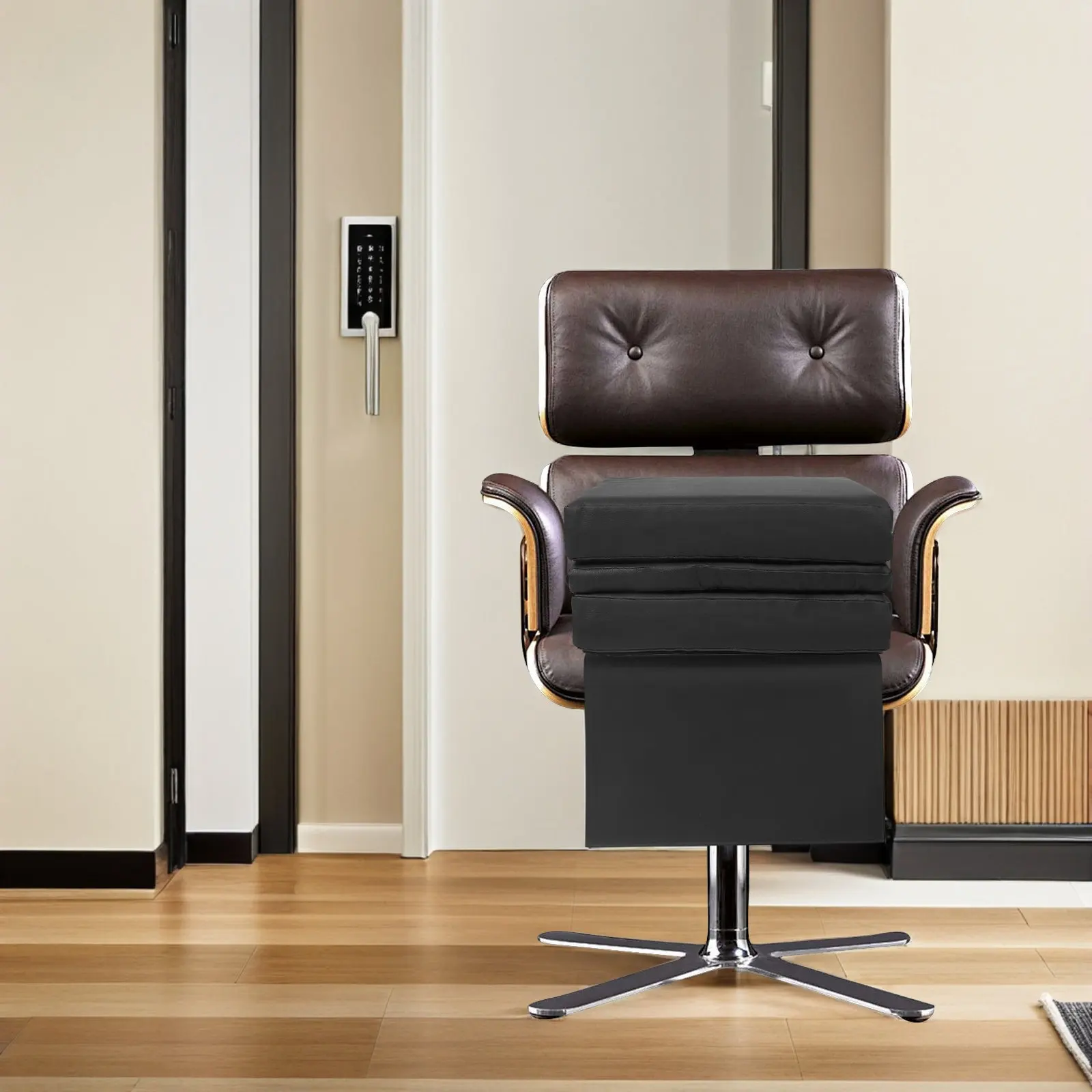 

Подушка-увеличитель роста для детей, трехслойная, для парикмахерских кресел, для комфортной стрижки, мягкая, моющаяся, нескользящая