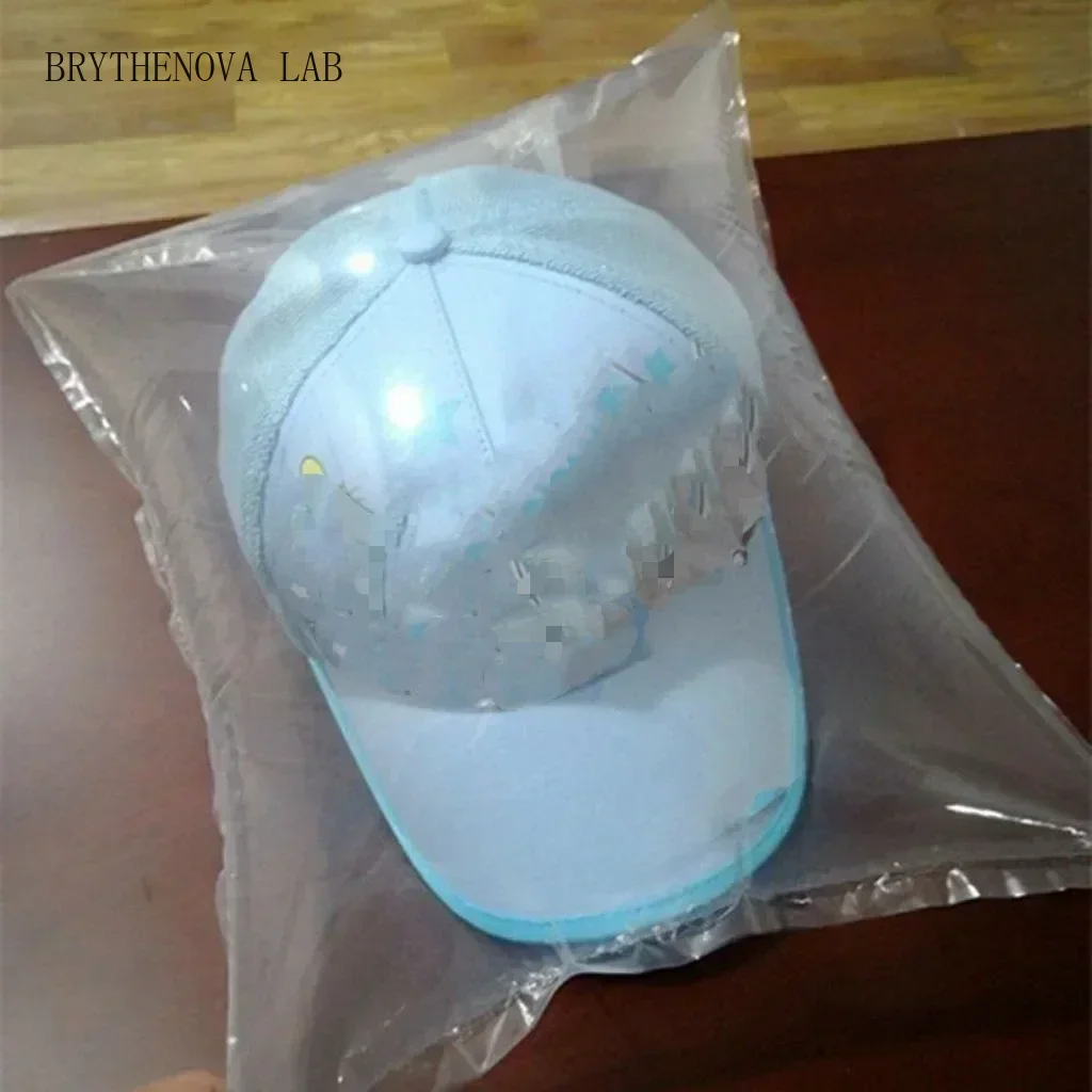 100pcs Bottom Opened Inflated Bag Inflatable Air Buffer Plastic Package Pouches Cushioning Shipping Anti-pressure Filling Pack