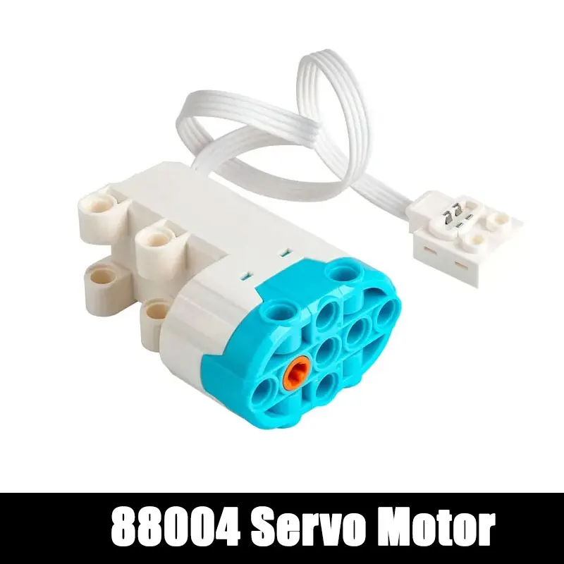 

88004 MOC Power Function Усиленный серводвигатель, высокоскоростные детали для конструкторов, совместимые с техническими DIY-игрушками для обучения