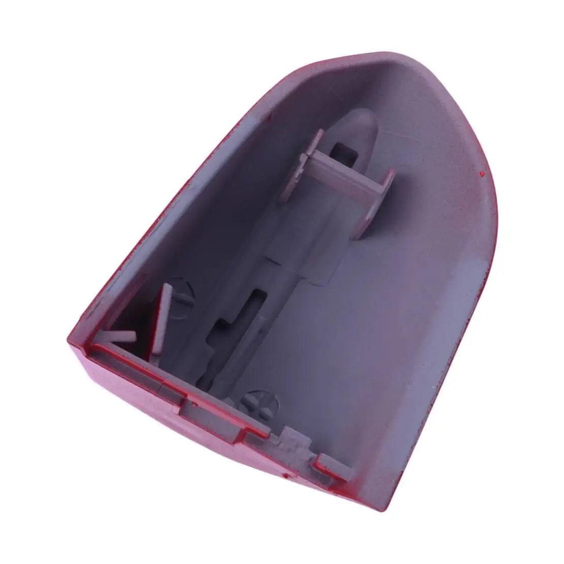 Front Left Driver Door Handle Key Lock Cap Hole Cover Bezel Fit for Ford Mustang 2015-2022 Red Plastic FR3Z-63218A15-AAPTM image 4