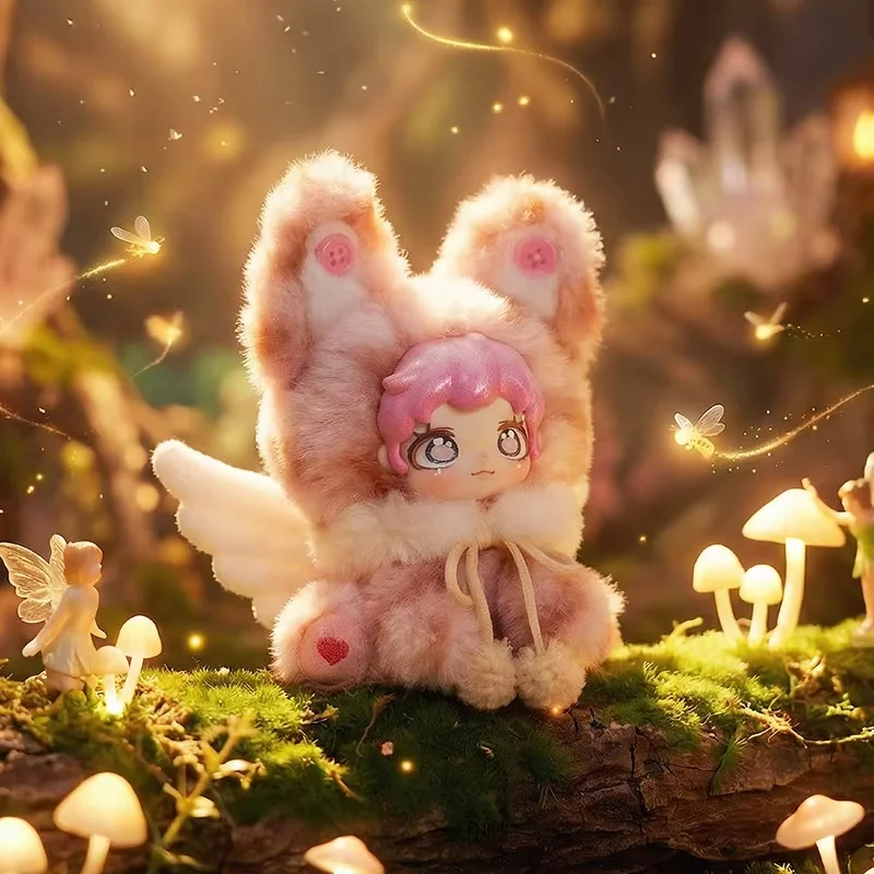 

100% Genuine Dumia Etta Star Wing Illusion Vinyl Plush Pendant Cute Doll Bag Accessories Girls Keychain Doll Ornaments Gifts