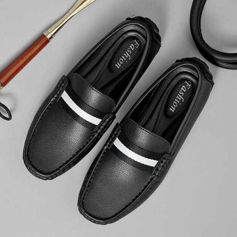 YRZL Mens Loafers Casual Slip On Driving Shoes For Men Breathable Lightweight Comfortable Moccasins Non Slip Fashion Male Shoes