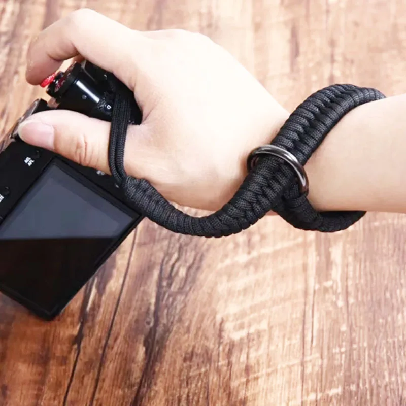 Quick Release Buckle Woven Hand Strap Rope Wrist Wristband For Leica For Sony For Fujifilm For Fuji For Canon For Nikon Camera