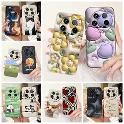 For Xiaomi 13 Ultra Case Mi 14 Ultra Luxury Candy Painted Cover Soft TPU Phone Case For Xiaomi 14 Ultra Mi 13Ultra 14Ultra Shell