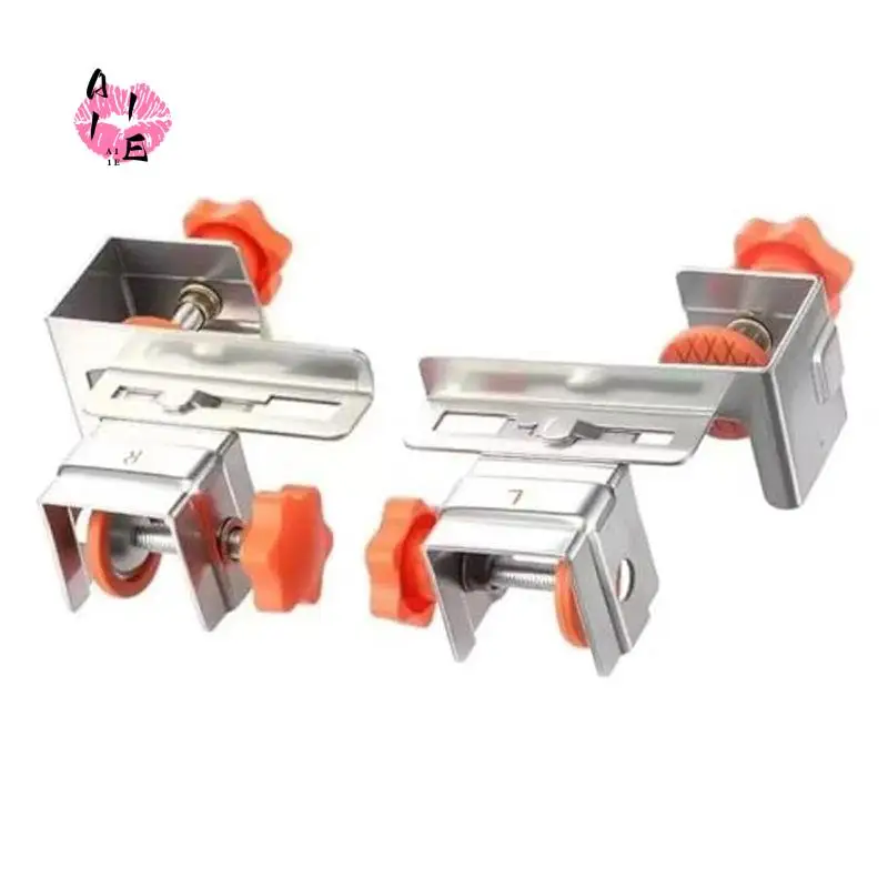 

Комплект из 2 зажимов A11E для установки фасадов ящиков - регулируемые усиленные фиксаторы для фасадов ящиков и шкафов, инструмент для выравнивания