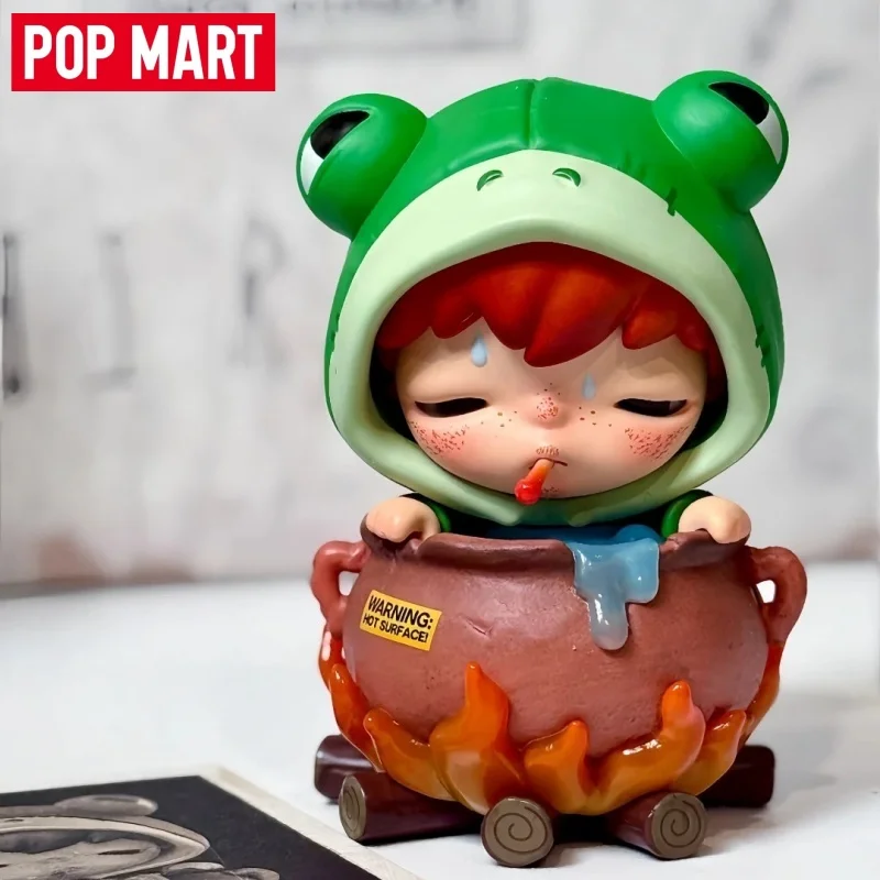 

POPMART Hirono Famed Wild Grass Series Blind Box New Genuine Lovely Collectible Toy Mystery Box Desk Decor Gift For Anime Lovers