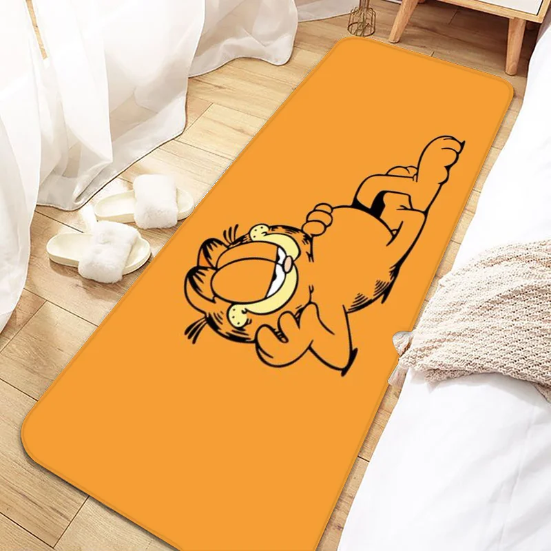 

G-Garfield Door Mat Entrance Non-slip Doormat Washable Kitchen Carpet Living Room Hallway Rugs Bathroom Bath Door Mats