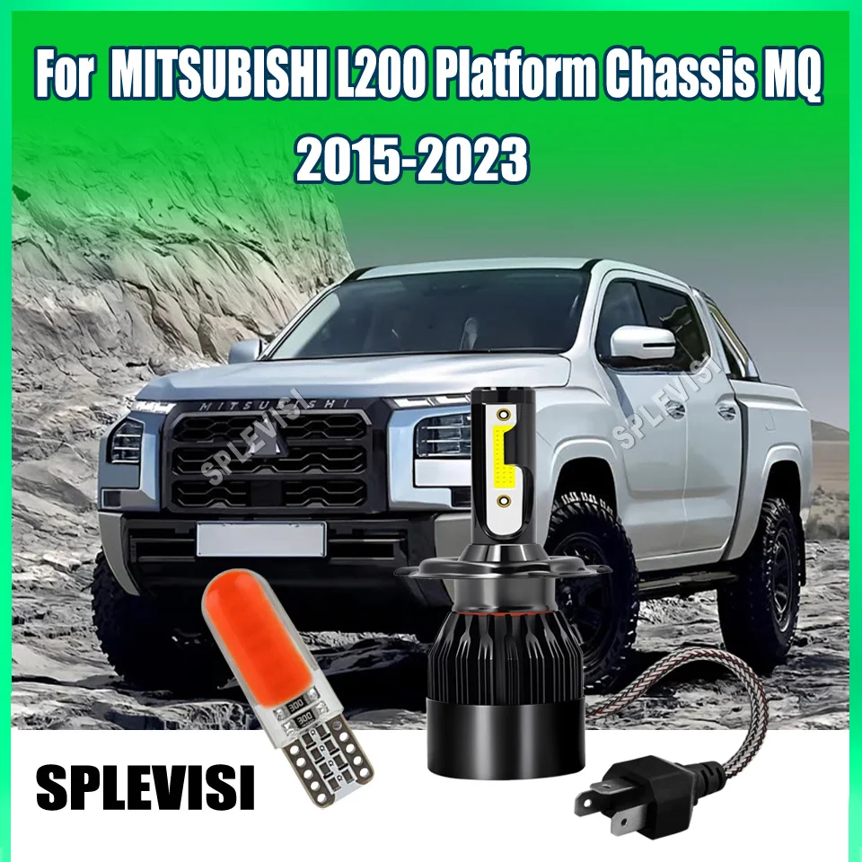 

H4 9003 Headlight LED Bulbs -Upgrade visibility and safety on the road For MITSUBISHI L200 Platform Chassis MQ 2015 2016-2023