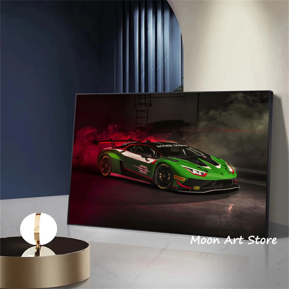 Luxury Sports Car Lamborghini Poster Large Size Series Canvas Painting HD Print Modern Wall Art Picture Living Room Office Decor