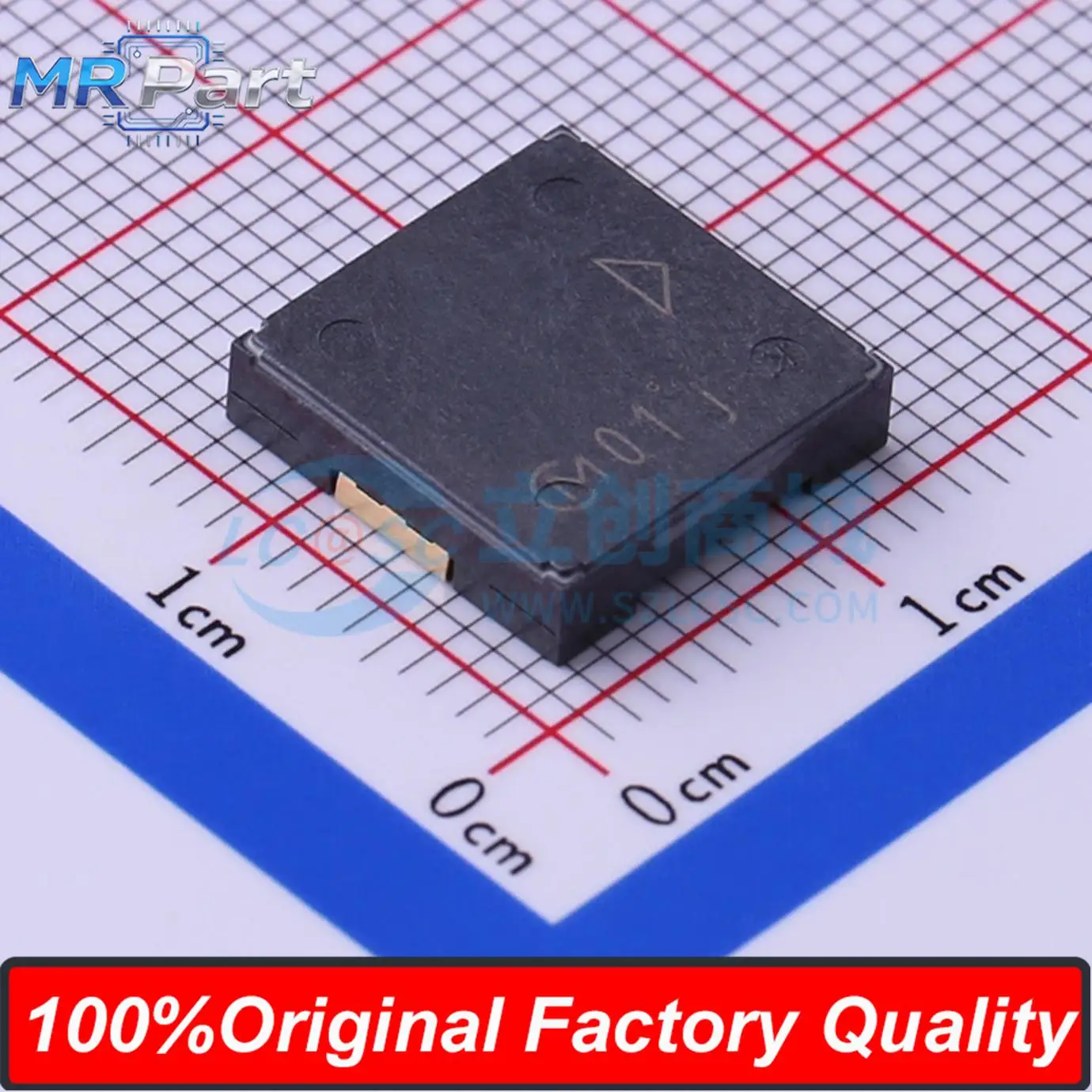 10pieces Original PKLCS1212E40A1-R1 passive buzzer piezoelectric 12.5V 4KHz 75dB SMD-2Pin 12x12x3mm