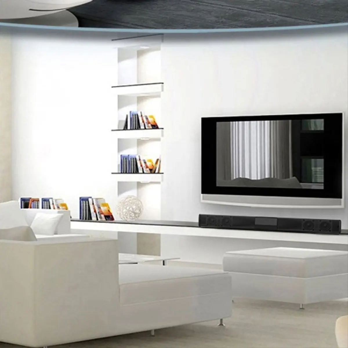 AS62 BS-28B Soundbar Bluetooth Speaker Long Stereo Home Theater Sound Multifunctional Desktop Wireless Portable Speaker