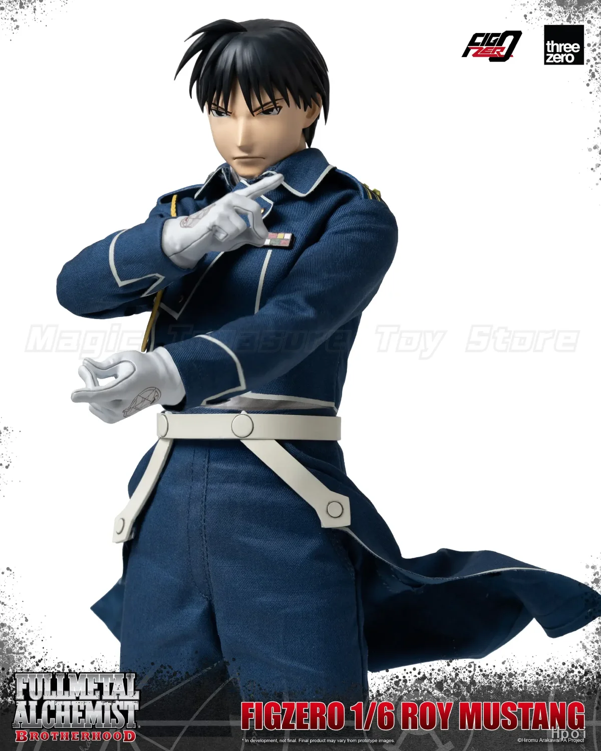 【Pre-sale】 Threezero FigZero FULLMETAL ALCHEMIST Colonel Roy Mustang 1/6 Action Figure Model Toy Ornaments