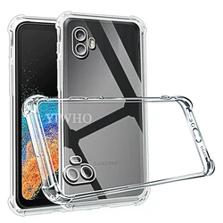 Shockproof Phone Case for Samsung Xcover6 Pro Transparent Clear Silicone Soft TPU Galaxy Xcover Pro 2 X Cover 5 Pro Back Cover