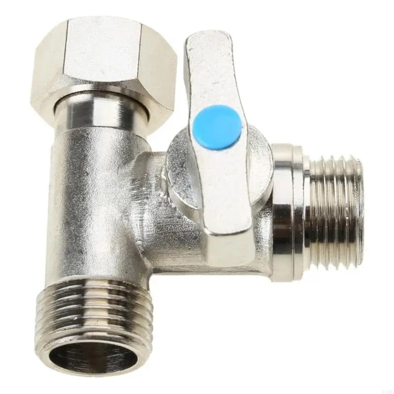 Picture 6: L9BE Tees Stop Valves 1/2X1/2X1/2'' Compression Shut Down 3 Way Diverters Connector