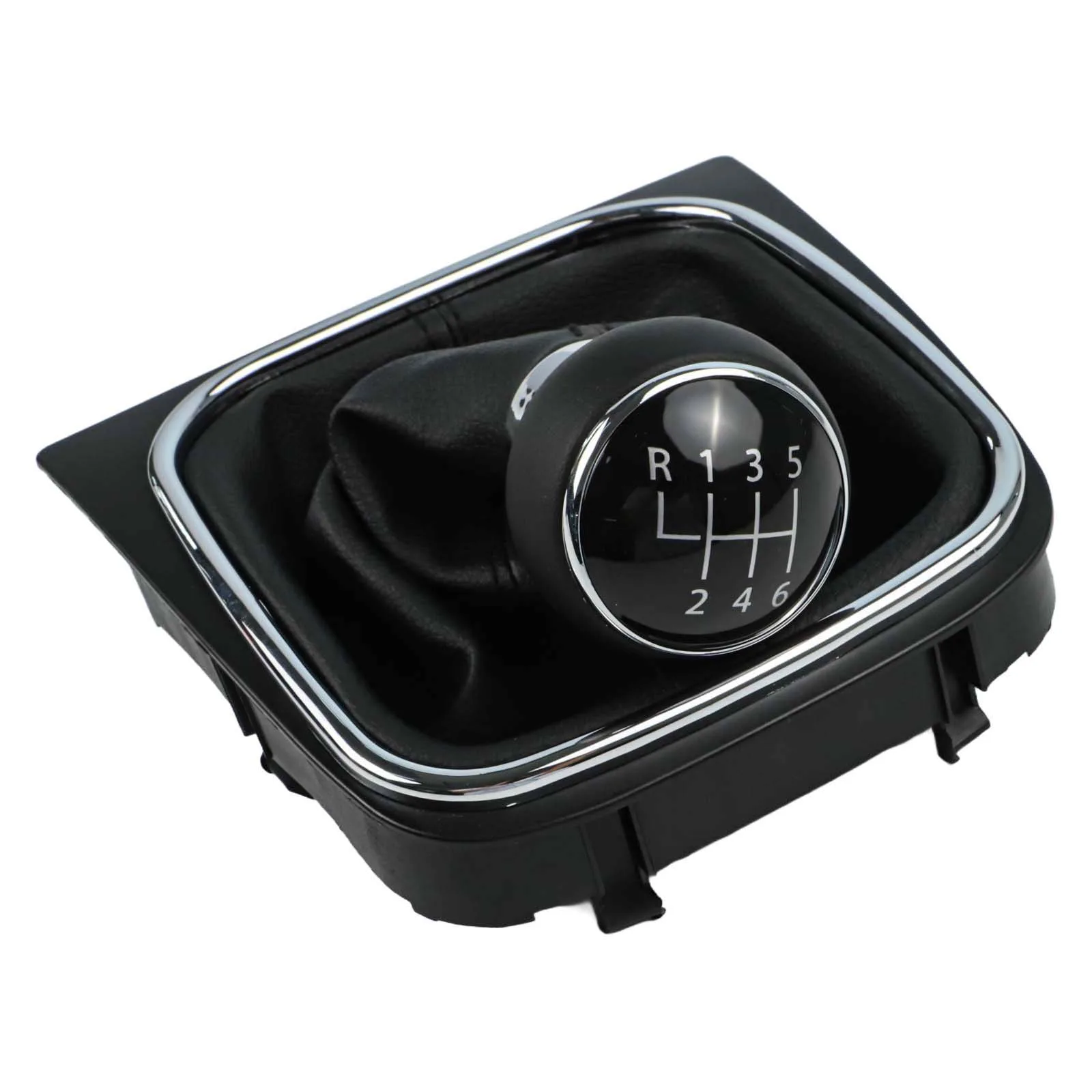 Stylish Shift Boot Gear Knob for EOS For Golf 5 V 6 VI For Jetta Perfectly Engineered for 6 Speed Gear Systems