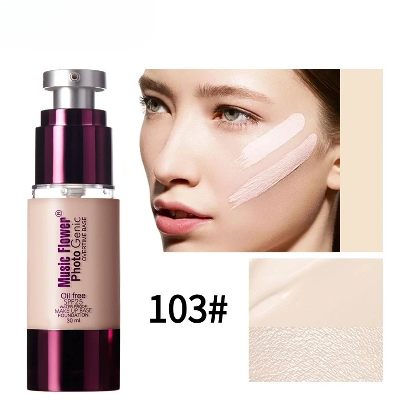 ミュージカルフラワー ドミステックファンデーションクリーム ナチュラルルディピンクスキンリキッド