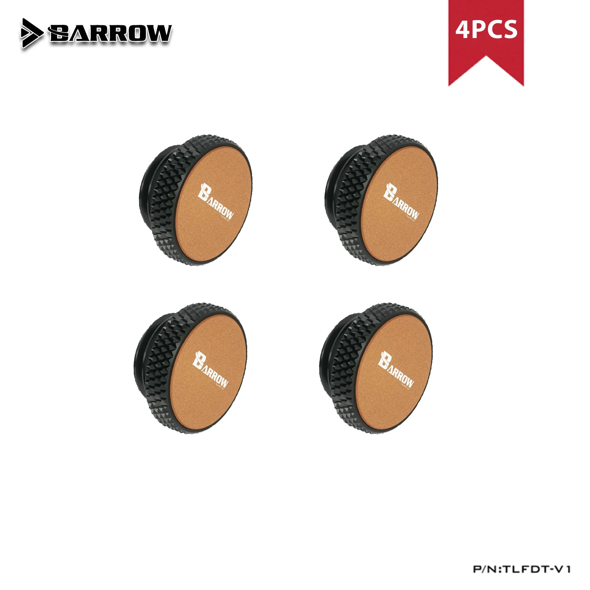 Barrow 2/4/6 stücke G1/4 "Wasser Kühlsystem Stop Stecker PC Armaturen Reservoir Pumpe wasser Stecker Armaturen Kühler Stop Abdichtung Up Lock