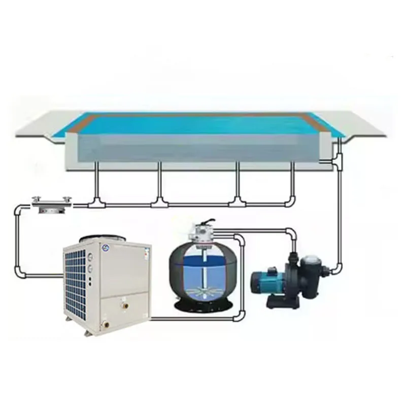 Pool Supplies Swimming Pool Equipment Large Spa Complete Pool Cleaning Equipments With Sand Filter And Water Pump Full Set