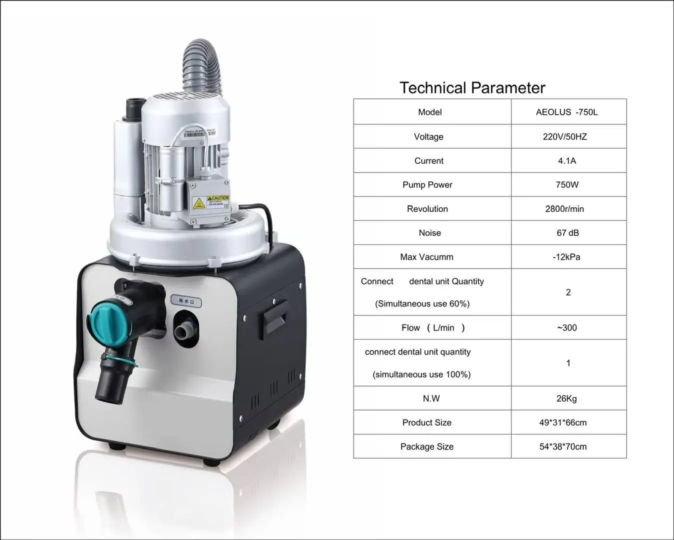 Dental Suction Equipment Dental Negative Pressure / Dental Central Suction
