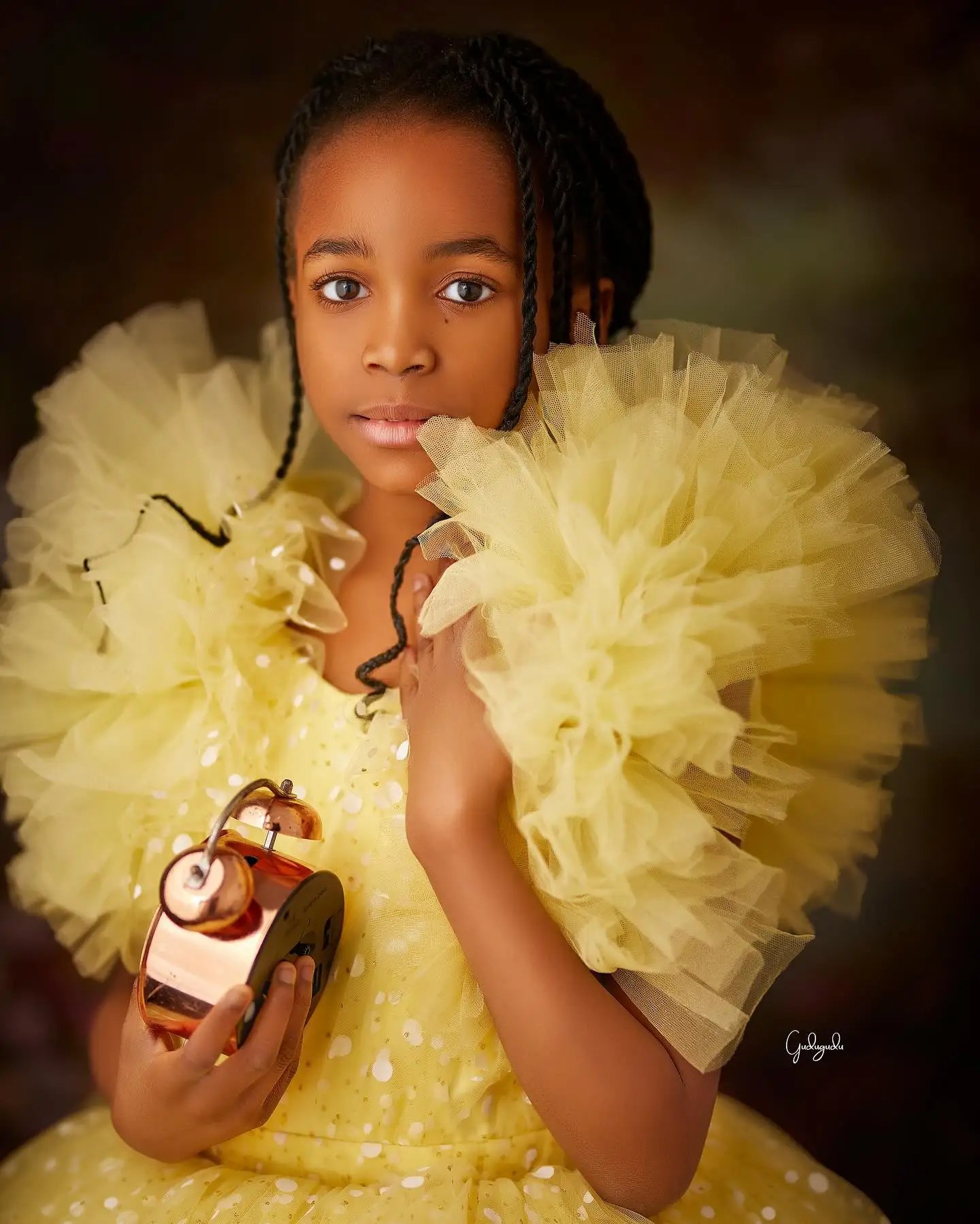 Vestido de tul de punto amarillo para niña, vestido de fiesta de boda, corto hasta la rodilla, vestidos de baile para niña, vestido de cumpleaños para niño