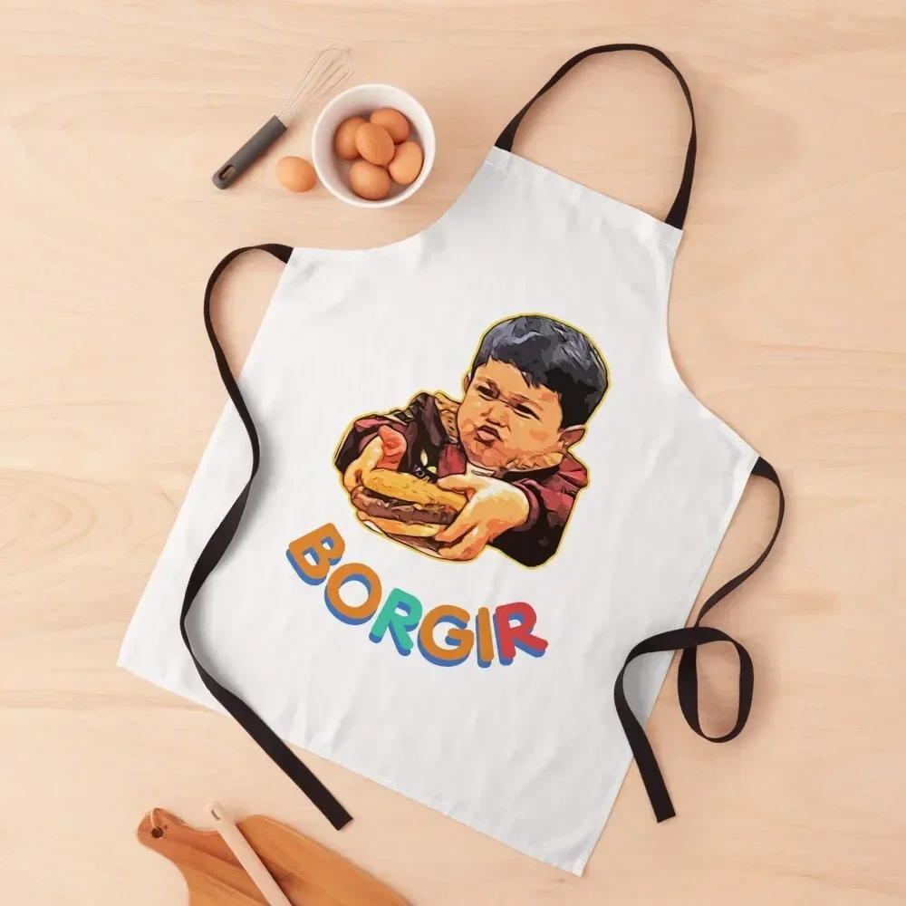 

borgir (2) Apron Smock for hairdressing Household Items Kitchen professional hairdressing All For Kitchen And Home Apron