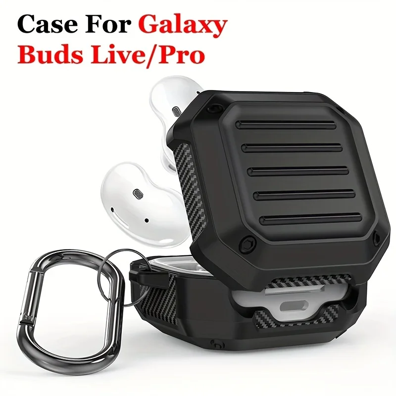 Weiche Hülle für Samsung Galaxy Buds 2 Pro Live Cover TPU Cover für Samsung Buds Pro 2 Kopfhörer Zubehör Hülle mit Schlüsselanhänger
