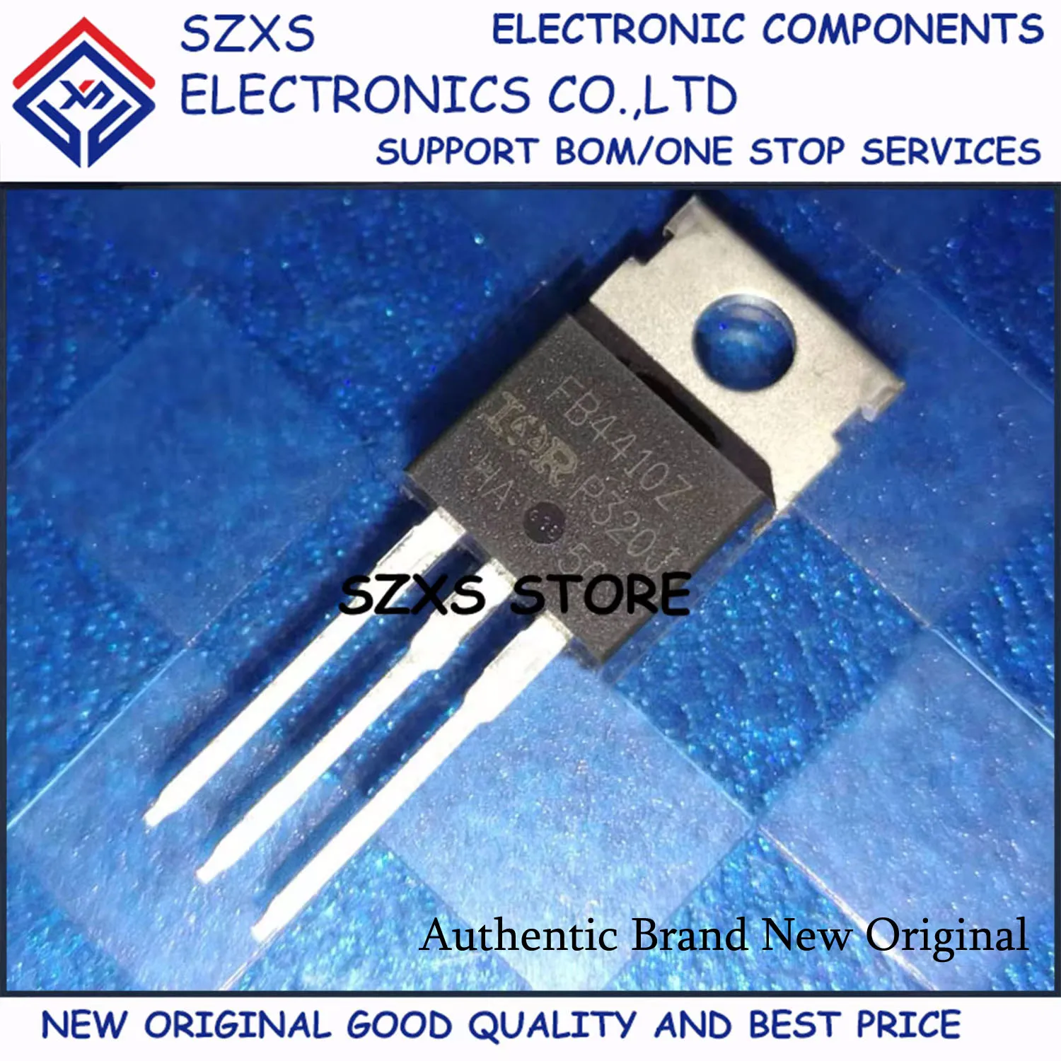 New Original 10Pcs IRFB4410Z FB4410Z IRFB4410ZPBF TO-220 100V 97A MOSFET Field-Effect Transistor In Stock Good Quality