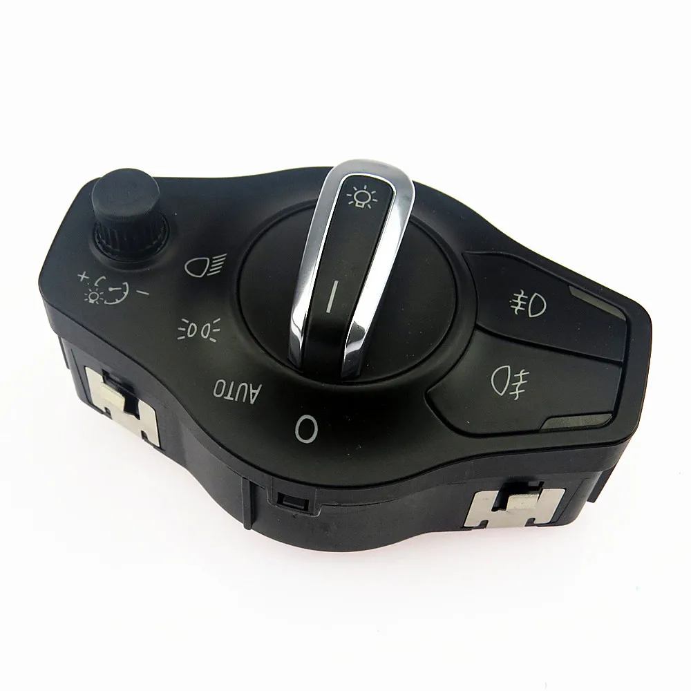 

1 шт. автоматическая хромированная ручка управления противотуманными фарами для Audi A4 B8 S4 A5 Q5 S5 2009-2014 8K0941531AS 8UD955559B