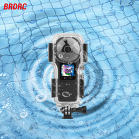 40m Underwater Waterproof Case For Insta360 ONE RS Diving Protective Housing Mount For Insta360 ONE RS Dustproof Accessories