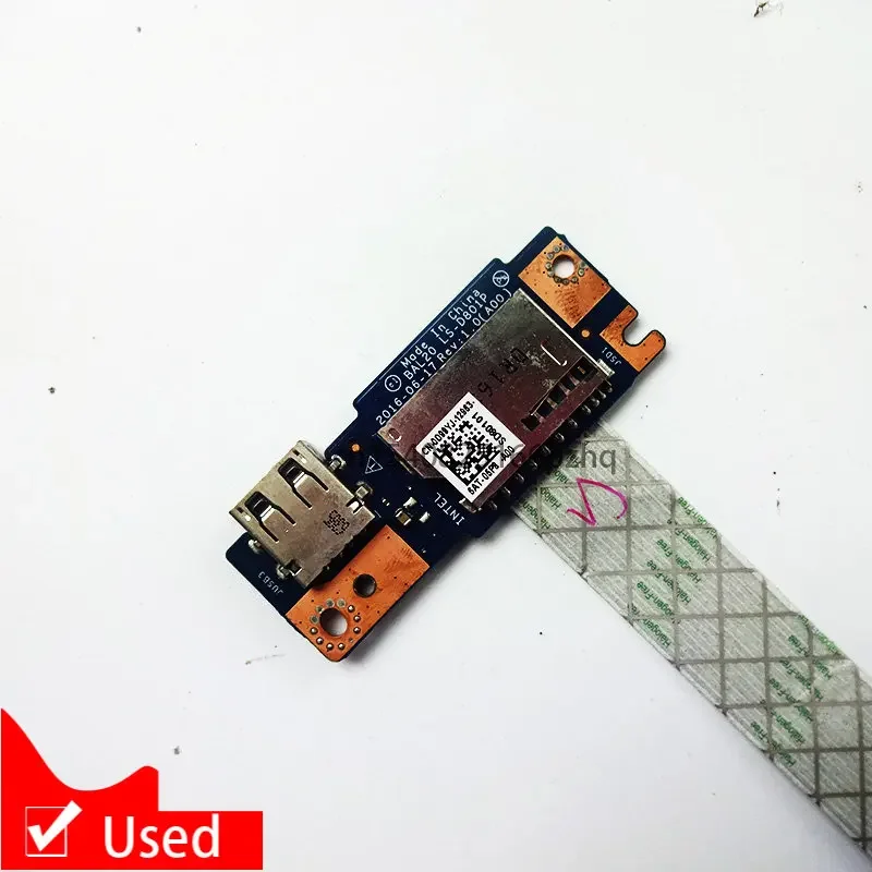 Used Orijinal FOR Dell Inspiron 15 5567 5565 USB Board Card Reader LS-D801P