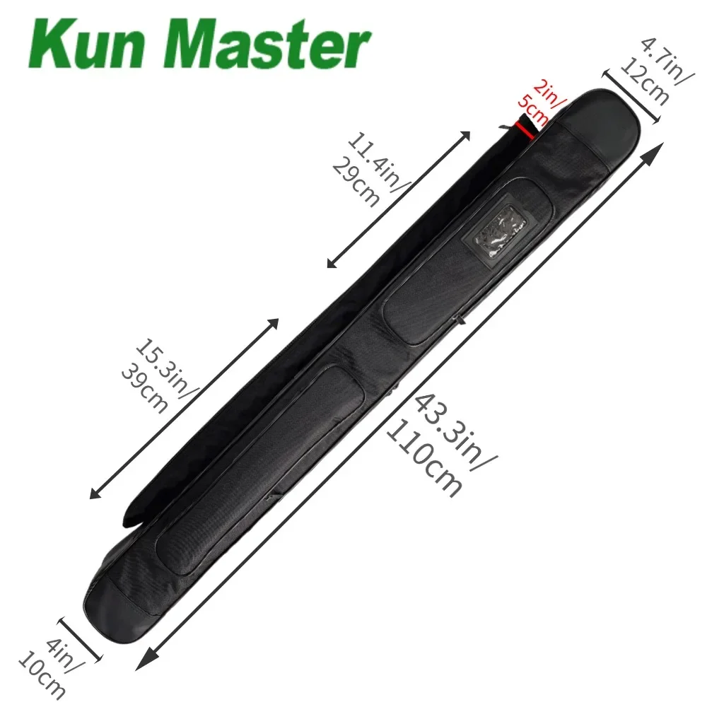 1.1 Meter Sword Bag Can Packed 2 Sword Waterproof Bag For Stick Knife Katana Kendo Holder Carry Case Tai Chi Bag Shoulder Bag