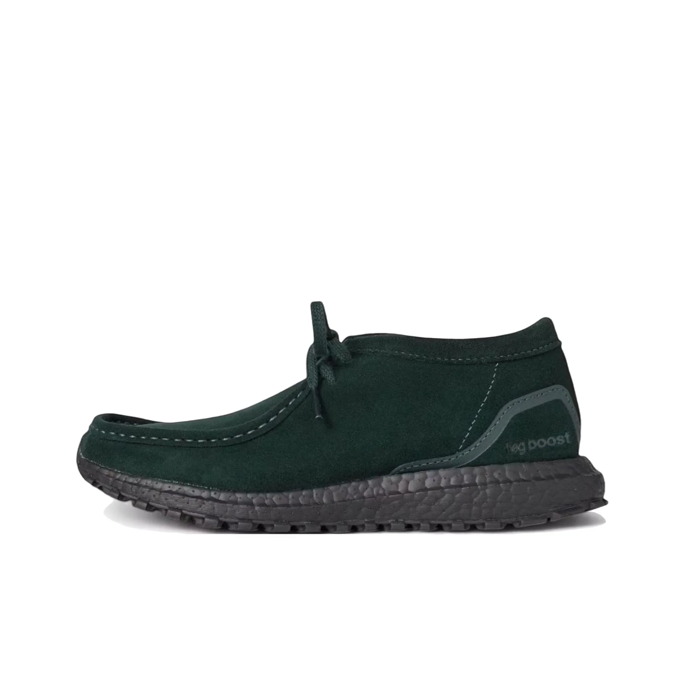 Zapatillas Casuales Adidas x KITH X Clarks Wallabee Unisex Negro Verde HP3620