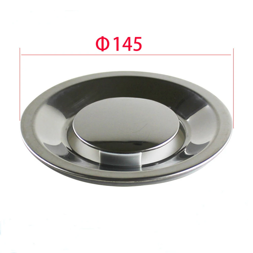 Stainless Steel 145mm Sink Drain Cover Food Debris Catcher Strainer For Kitchen Sink Waste Lid Home Plumbing Tool