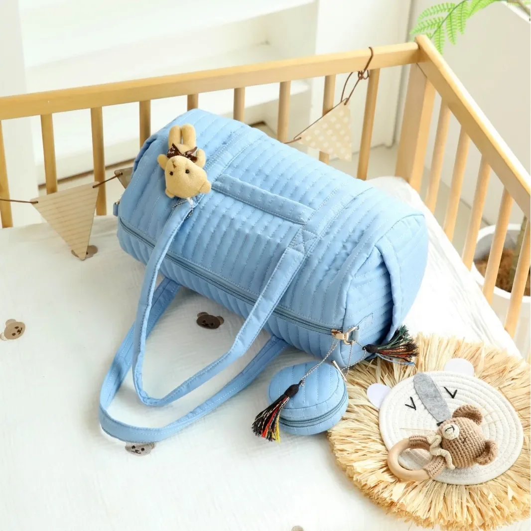 

Adjustable Shoulder Strap Crossbody Satchel Large Capacity Handbag for Women Daily Use Travel Diaper Bags New Quilted Travel Bag