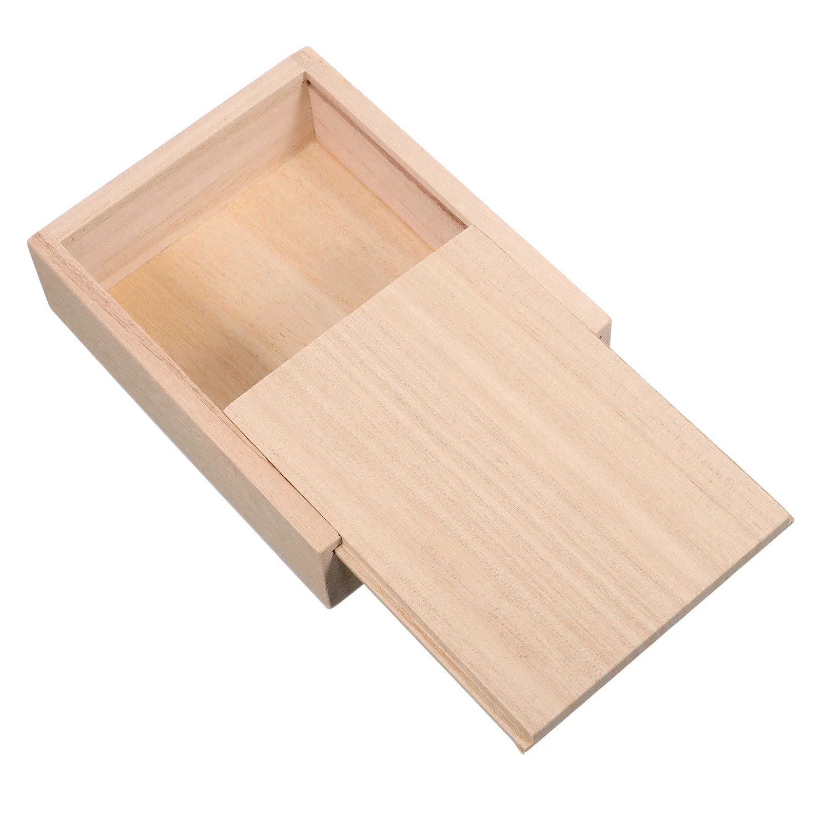 

Compact Wooden Bait Storage 95x75x2cm Unfinished Wood Sliding Lid Portable Live Bait Case for Anglers Fishing Accessory