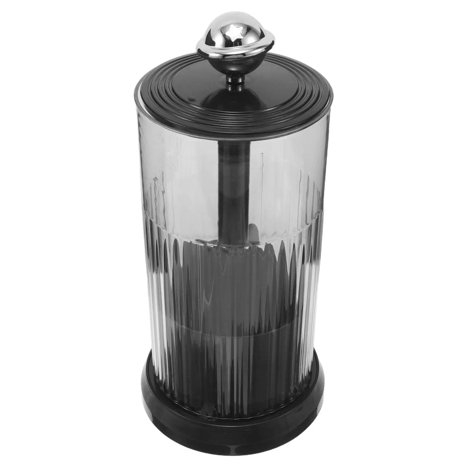 plastic-rotating-makeup-brush-holder-organizer-automatic-lifting-covered-makeup-brushes-storage-tool-organizer-vanity