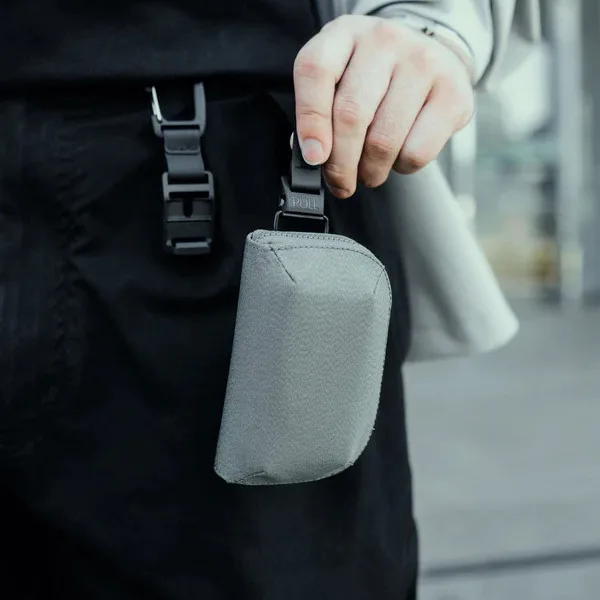 

Alpaka HUB Australia Zip ket 300D Кошелек для ключей от машины Нейлоновый материал Вертикальная ape Молодежный подходит Чистый цвет Корейский Sle