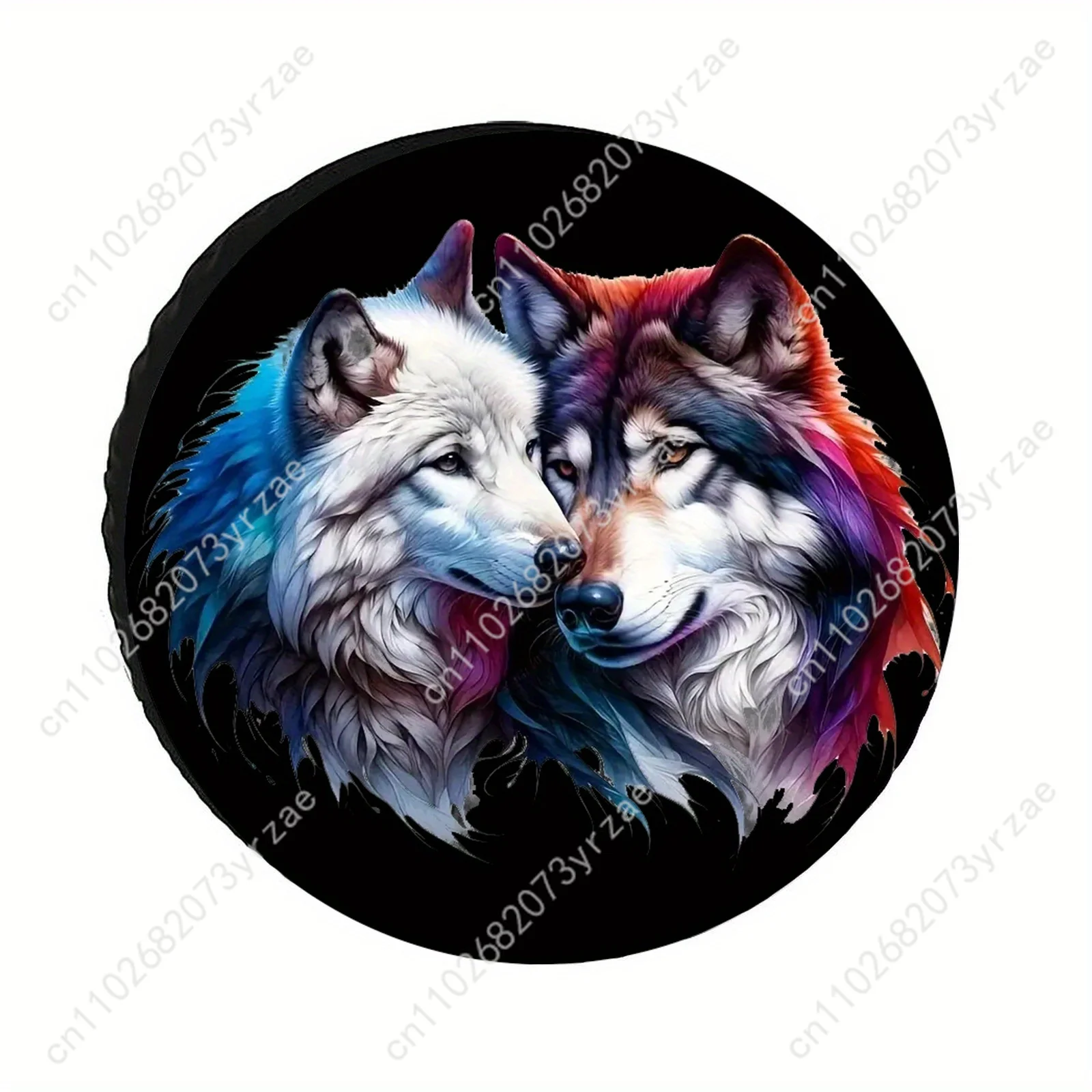 

Wolf Embrace Various Models Spare Car Tire Cover Sand Dust Prevention Protect Wind Rain Tire Cover Sturdy Durable Tire Covers
